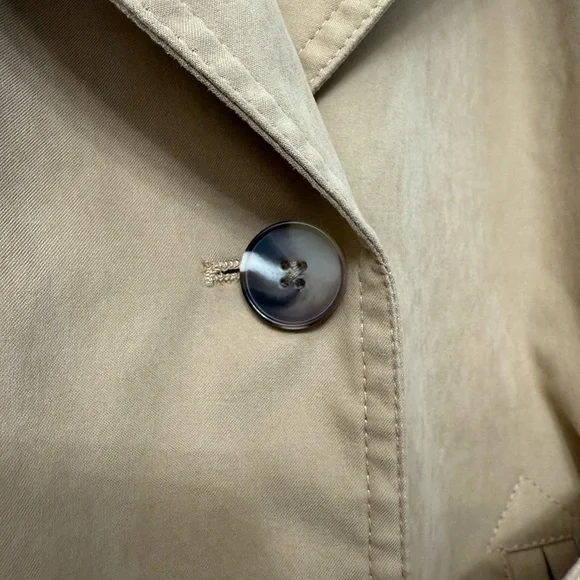 PERFECT CONDITION💖 Light Tan Camel Trenchcoat from Amazon Essentials - Picture 8 of 10